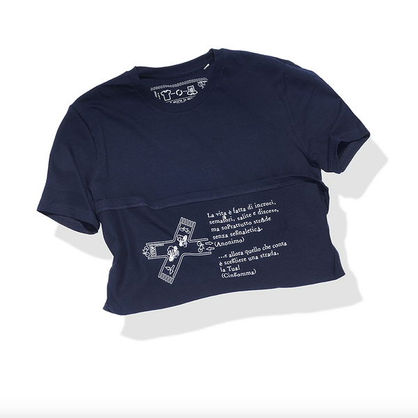 Cingomma  Tシャツ Creator Blue French Navy